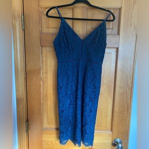 ASTR the Label Navy Dress